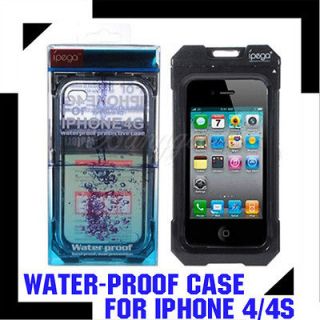 For Apple iPhone 4S 4 G Genuine Ipega Waterproof Protective Box Case 
