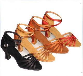   Ballroom Latin Shoes Classic Latin Salsa Dance Shoes 4Colors N0001
