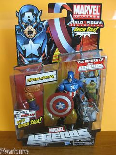 2012 Marvel Legends S2 Bucky Barnes Captain America Zola BAF CNC DCUC 