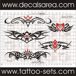 set h08 airbrush tattoo stencils reusable new u from canada
