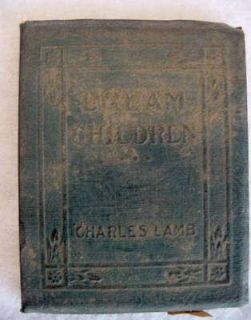 VINTAGE BOOK LITTLE LEATHER LIBRARY.. DREAM CHILDREN BY CHARLES LAMB