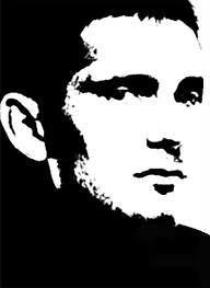Frank Lampard Wall Art Sticker Black & White Footballer Pop Art Lamps 
