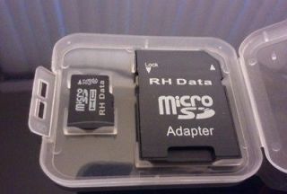 32gb micro sd sdhc memory card adapter case rh data