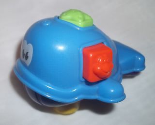 burger king little tikes whale toy 2005 plastic blue figure
