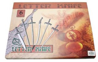 lord of the rings style letter opener sword set returns