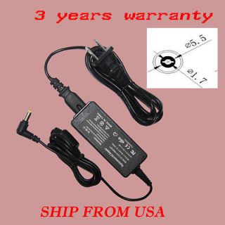 19V 1.58A Laptop For AC Adapter Charger Acer Aspire ONE AOA150 AOD250 