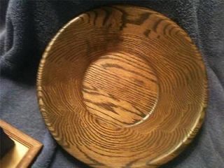 large rustic oak serving bowl did ware heirloom oak model