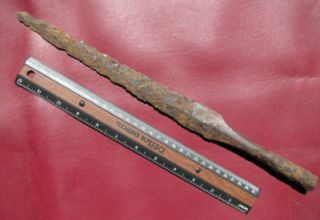 ancient greek sarissa spearhead spear rt 27 expedited shipping 
