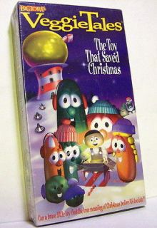 VEGGIETALES   THE TOY THAT SAVED CHRISTMAS (VHS 1998) Animation BRAND 