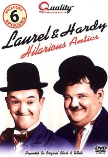 Laurel and Hardy   Hilarious Antics (DVD