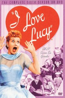 Love Lucy   The Complete Sixth Season DVD, 2006, 4 Disc Set 