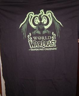 world of warcraft the burning crusade shirt xl xlg new