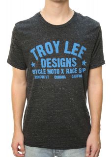 Lucky Brand Mens Troy Lee Designs Moto X Race Shop T Shirt Charcoal 