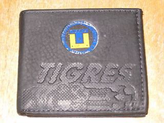 newly listed tigres uanl wallet 100 % lether color black