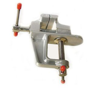 mini clamp on bench jewellers hobby craft vice tool time
