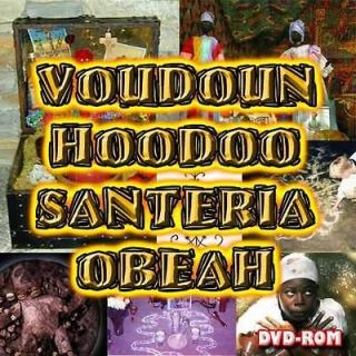   Metaphysical Voudoun Voodoo Hoodoo Santeria Obeah loa orisha DVD ROM