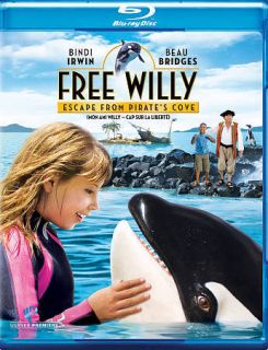 Free Willy Escape from Pirates Cove (Blu ray Disc, 2010, Canadian 