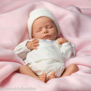 Ashton Drake So Truly Real Ashley Lifelike Baby Doll BREATHING DOLL!