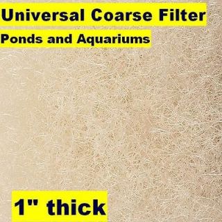 Universal Coarse Pond Filter Media 24x 24 pond mat pad aquarium 
