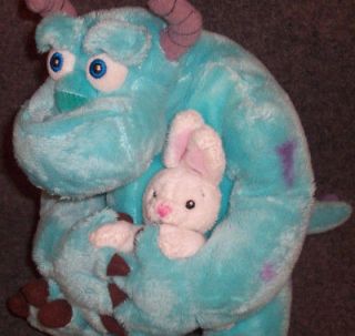  monsters inc sulley w bunny plush animal time