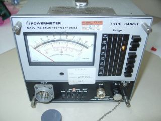 marconi instruments tft power meter system 6460s from israel time