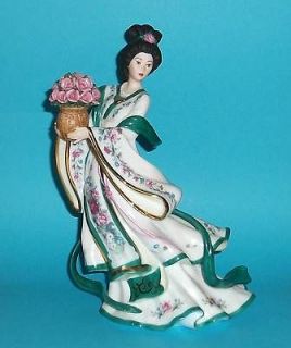   Figurine ornament Rose Princess By Lena Liu +CERT 1st quality