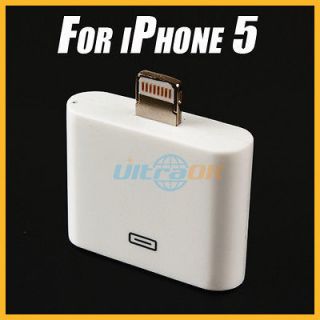 New 8 Pin Lightning to 30 pin Data Cable Converter Adapter for iPhone 