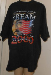 Mens T Shirt XXXL Martin Luther King Black Taking The Dream Into New 