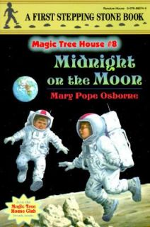 Midnight on the Moon No. 8 by Mary Pope Osborne 1996, Paperback