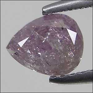 22 cts natural untreated fancy pink loose diamond pear