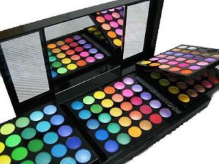 manly 180 color eye shadow palette 6 pink brush new