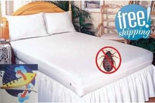   TERRY ALLERGY RELIEF MATTRESS COVER PROTECTOR NO BED BUGS & DUST MITE