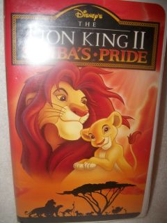 the lion king ii simba s pride vhs 1998 time
