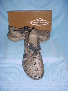 Team Realtree Daytona Mens Camouflage Camo Clog Croc Shoe Size 12