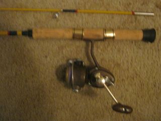 Wright McGill Eagle Claw 125 ultralite reel+Eagle Claw Blank made into 