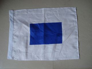 Navy Signal Flag / Pennant * S – SIERRA * Full Astern * 15 X 