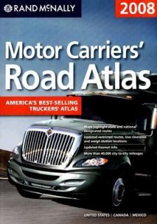 Rand Mcnally Motor Carriers Road Atlas 2007, Paperback