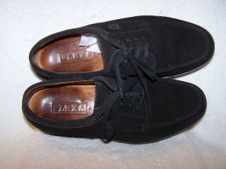 fratelli rossetti flexa black suede shoes size 8 time left