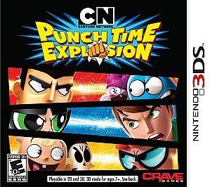 Cartoon Network: Punch Time Explosion (Nintendo 3DS, 2011) GAME ONLY 