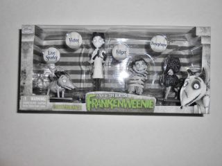 Frankenweenie Live Sparky Victor Edgar Persephone Action Collector Pk 