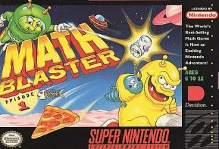 Math Blaster Episode 1 Super Nintendo, 1994
