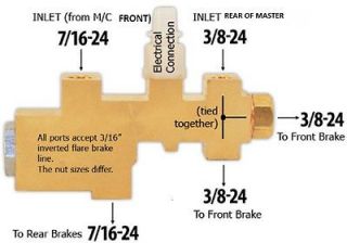 63 70 falcon disc brake proportioning valve  59 90 buy it 