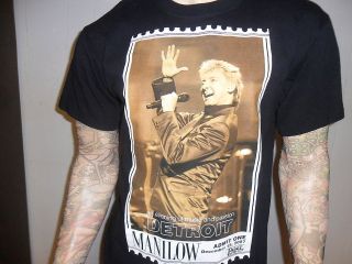 BARRY MANILOW CONCERT TSHIRT Detroit One Night Only Evening Of Music 