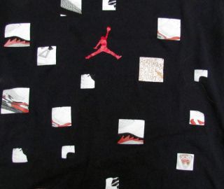 AIR JORDAN Nike T Shirt SIZE S Small Shoes Basketball NIKE Athletic 