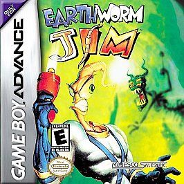 Earthworm Jim Nintendo Game Boy Advance, 2001