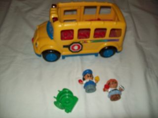 fisher price little people school bus set 4 pieces time
