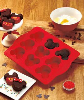 disney mickey mouse silicone mini cake or brownie pan time