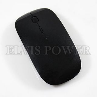 newly listed 2 4g optical wireless slim wheel black mouse