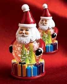 neiman marcus santa clause salt pepper shakers returns not accepted