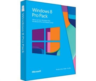 Microsoft Windows 8 Pro Pack Retail License Only 1 Computer   Upgrade 